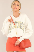 In Every City Oatmeal New York Sweatshirt