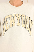 In Every City Oatmeal New York Sweatshirt