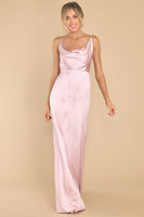 Inner Radiance Dusty Pink Maxi Dress