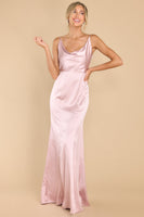 Inner Radiance Dusty Pink Maxi Dress