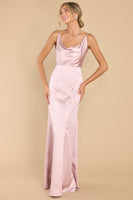 Inner Radiance Dusty Pink Maxi Dress