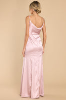 Inner Radiance Dusty Pink Maxi Dress