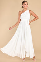 Goddess Behavior White Maxi Dress