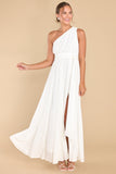 Goddess Behavior White Maxi Dress