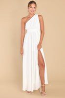 Goddess Behavior White Maxi Dress