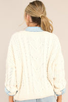 Snuggly Sensation Ivory Sweater