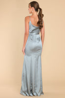 Inner Radiance Ash Blue Maxi Dress