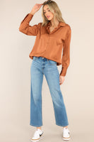 Graceful Impression Light Rust Top