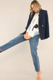 Before Dawn Navy Blue Blazer