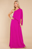 Get Obsessed Fuchsia Maxi Dress