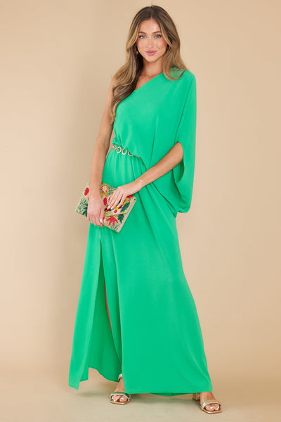 Get Obsessed Green Maxi Dress