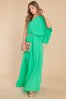 Get Obsessed Green Maxi Dress